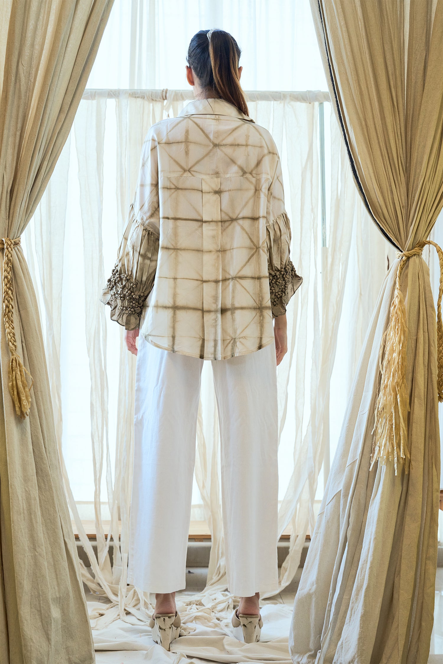 Bloom - Beige Tie and Dye